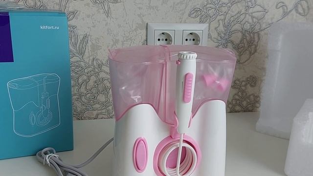 Распаковка — Ирригатор Kitfort KT-2939