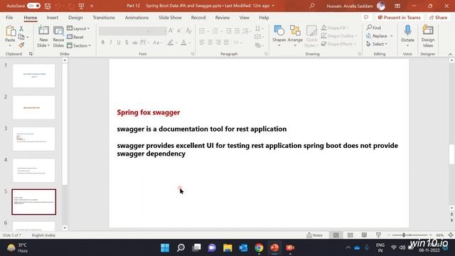 Spring Boot Data JPA in Telugu // what is Swagger // Easy Learning Channel смотреть онлайн