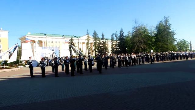 ЗАКРЫТИЕ ФЕСТИВАЛЯ ВОЕННЫХ ОРКЕСТРОВ В АРХАНГЕЛЬСКЕ В ДЕНЬ ВМФ смотреть онлайн