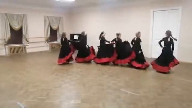 Испанский танец. Катя. Хореография. Апрель 2021 ЦДДЖ, Лычева Е.В. смотреть онлайн