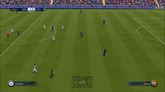 FIFA 18 (Nintendo Switch) Online Season FC Barcelona vs Manchester City смотреть онлайн