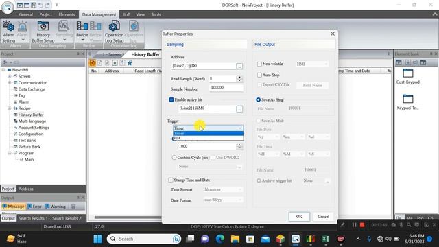 data logging in delta hmi | Delta HMI data logging tutorial | Delta HMI Data Logging Programming | смотреть онлайн
