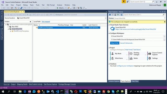 How To upload Project visual studio to TFS online смотреть онлайн