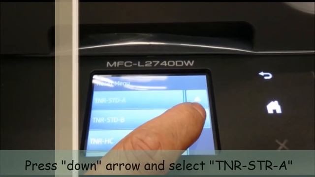 For Brother MFC2740DW toner reset on the printer смотреть онлайн