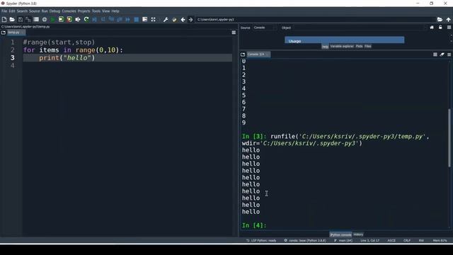 range in Python | Python Full Course | Part-32 | Hindi смотреть онлайн