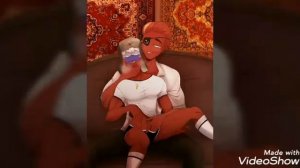 CountryHumans,СССР и Россия(шипп)