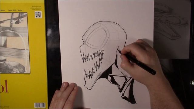 Spider Carnage Sketch Time Lapse смотреть онлайн