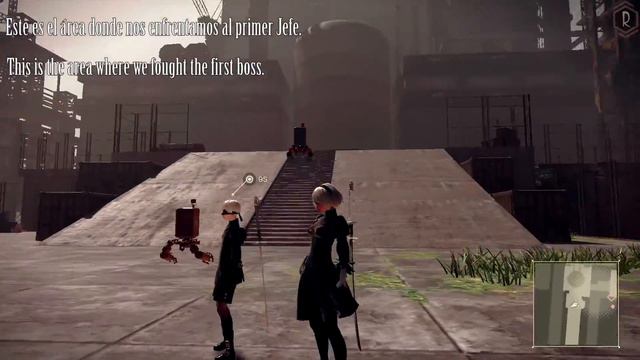 Nier: Automata - Recuperar items del prólogo - Recover items from the Prologue смотреть онлайн
