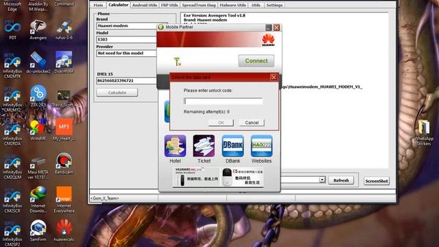 HOW TO UNLOCK HUAWEI MODEM (E303) PERMANENT AND EASY STEPS ?? смотреть онлайн