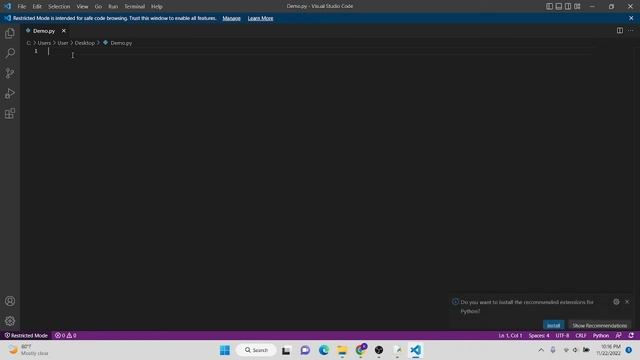 Python First Program || Python sinhala || Python Hello world program|| Python Sinhalen #python смотреть онлайн