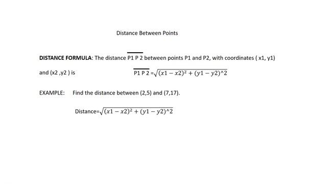 How to find distance between two points on graph смотреть онлайн