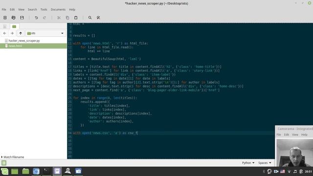 web scraping | hacker news web scraper tutorial | python requests beautifulsoup смотреть онлайн