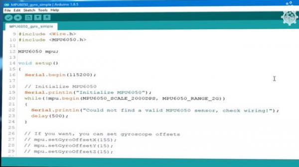 mpu 6050 arduino tutorial for beginners