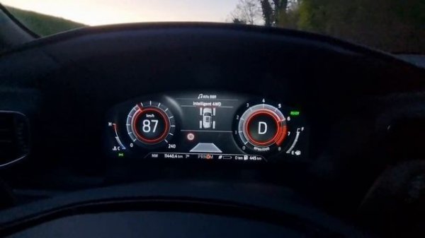 Ford Explorer VI 3.0 EcoBoost V6 (457 Hp) - 0-100 km/h (Normal, Sport) + Exhaust sound