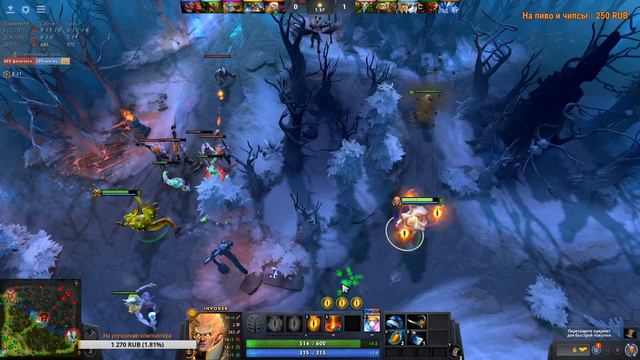 Dota 2 - Боевой кубок мипо 1000 игр! смотреть онлайн