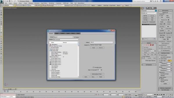 Продвинутая работа с горячими клавишами (Hotkey override, Maxscript listener)