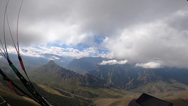 Как пролететь малый круг в Чегеме | Полёт на параплане | Чегемское ущелье смотреть онлайн