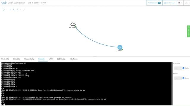 CML-Personal Part2 (External connection to local LAN). смотреть онлайн