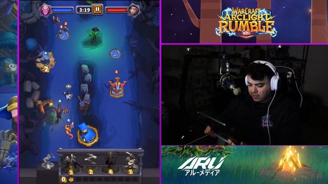 FIGHTING ABERCROMBIE IN WARCRAFT RUMBLE! DUSKWOOD HARD PVE! смотреть онлайн