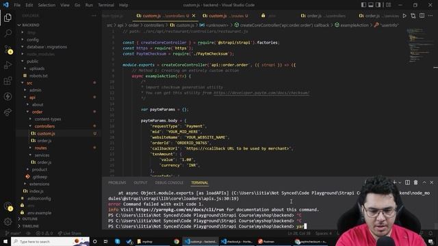 Adding a payment gateway + Order success page | Strapi Tutorial #8 смотреть онлайн