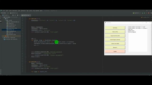 Python : Codes source openpyxl смотреть онлайн