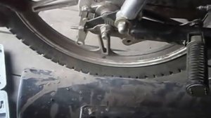 Мопед альфа как снять заднее колесо выпуск 1