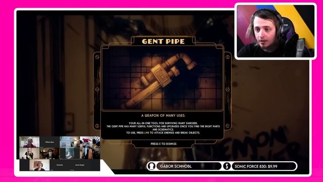 BENDY VOICE CAST LIVE GAMEPLAY & AUTOGRAPH SIGNING! смотреть онлайн