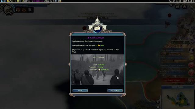 Let's Play Civilization 5 Gods and Kings / part 05 Friendly Neighbours смотреть онлайн