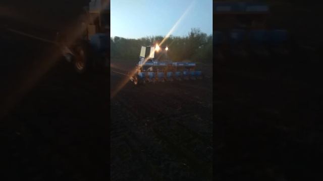 Сеялка Тодак посев подсолнечника смотреть онлайн