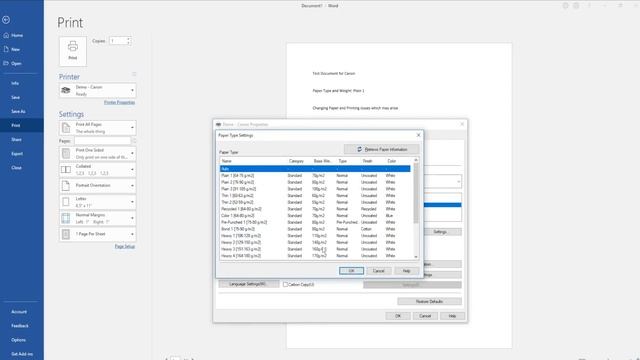 How to Change Paper Settings On PC for Canon Printers смотреть онлайн