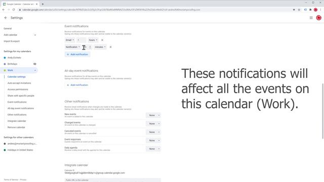 How To Add Notifications To Google Calendar Events