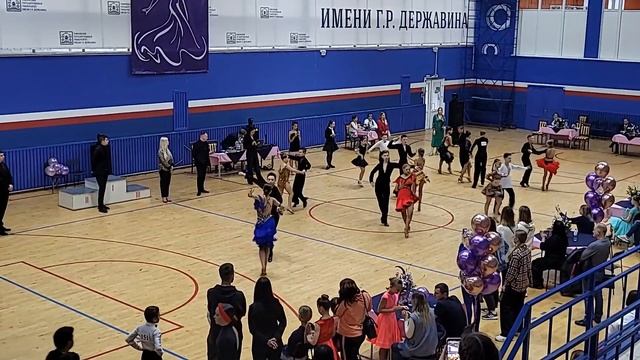 XII Кубок Данс-Азарт по спортивным бальным танцам 2023 Тамбов 4е отделение смотреть онлайн
