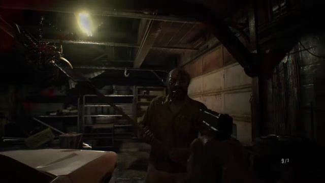 RESIDENT EVIL 7 Jack Baker Garage Fight смотреть онлайн
