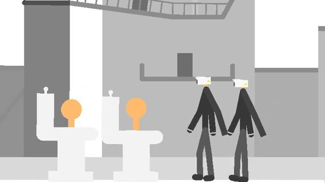 skibidi toilet vs cameraman#skibiditoilet #skibidi #cameraman #stick nodes смотреть онлайн