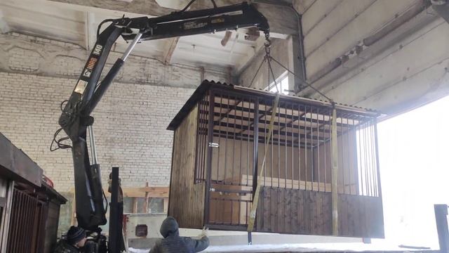 Вольер с теплой будкой для собаки производство смотреть онлайн