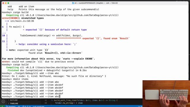 ASMR Live Coding | Rust | Build a CLI tool | No talking смотреть онлайн