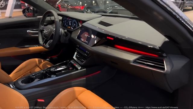 2023 Audi RS e-tron GT (598hp) - Interior and Exterior Details (Audi exclusive) смотреть онлайн