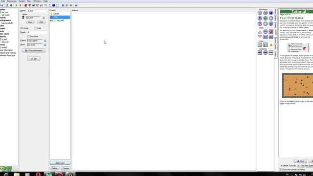 Game maker 8.1 Создание спрайтов, объектов,комнат смотреть онлайн