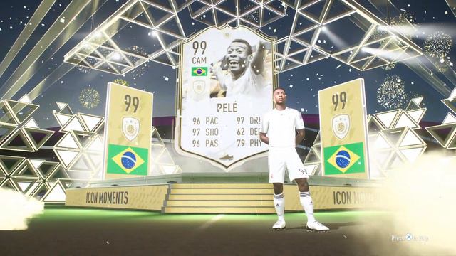 FIFA 22 I PACKED 99 PELE IN MY ICON MOMENTS PACK смотреть онлайн