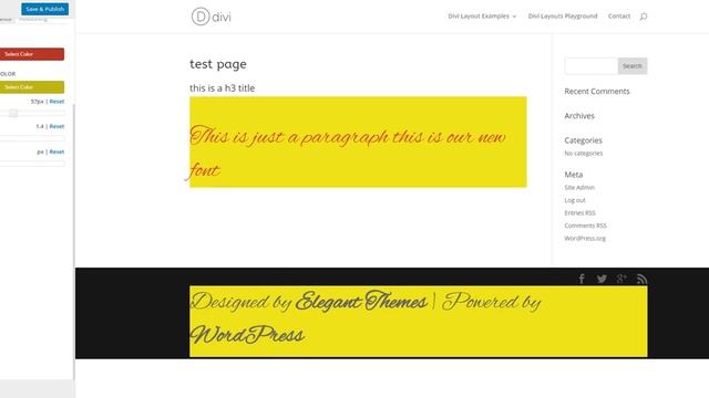 Easy Google Fonts plugin and Divi Theme смотреть онлайн