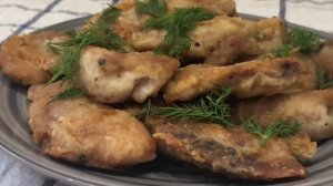Жареные молоки сельди