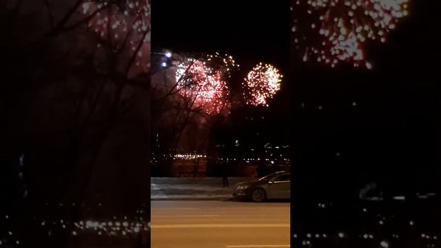 Салют на 23 февраля в г. Воронеж смотреть онлайн