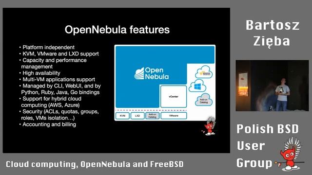 Cloud computing, OpenNebula and FreeBSD - BSD-PL May 2019 [2/3] смотреть онлайн