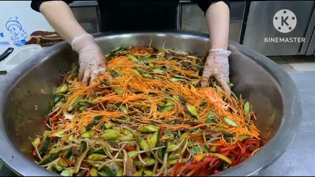 Китайский очень вкусный салат/Всеми любимый салат/Огурцы с мясом смотреть онлайн