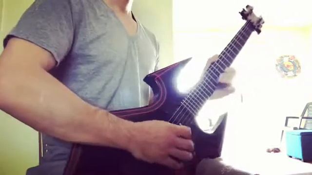 BC Rich Warbeast Original Guitar Solo смотреть онлайн