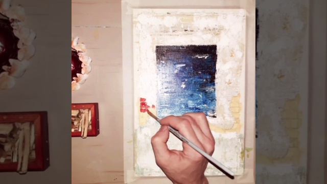 Daily Challenge / Oil paint / Wisteria around a window смотреть онлайн