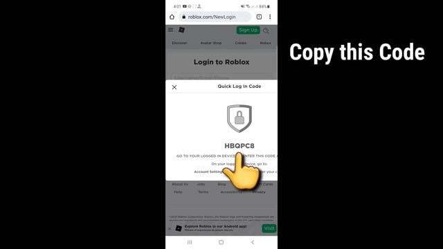 How to Use Quick Login on Roblox Mobile (2022) | Roblox Quick Login смотреть онлайн