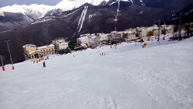 Сочи в феврале, Красная поляна смотреть онлайн
