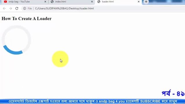 Learn html & css bangla tutorial full course part 49 | css transition-property смотреть онлайн