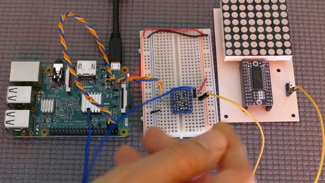 Raspberry Pi Audio Spectrum Analyzer Tutorial Using HT16K33